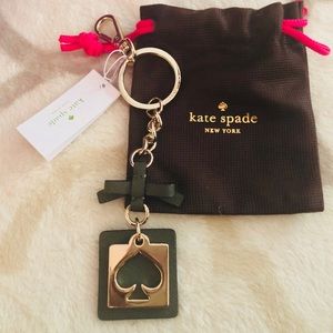 Kate Spade key chain fob/purse charm